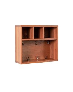 Wren Dale Wall-Mounted Entryway Organizer Shelf - Terracotta (synthetic illustration; no displayed measurements)
