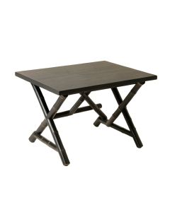 Aspen Branch Patio Table - Black (synthetic illustration; no displayed measurements)