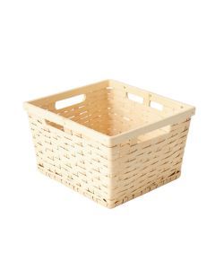 Fern Bend Empty Storage Basket - Cream (synthetic illustration; no displayed measurements)