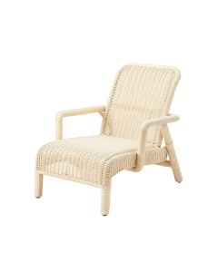Harbor Bluff Outdoor Lounge Chair - Ivory (synthetic illustration; no displayed measurements)