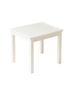 Willow Branch Compact Balcony Table - White (synthetic illustration; no displayed measurements)