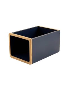 Maple Bluff Empty Furniture-Style Litter Enclosure - Navy