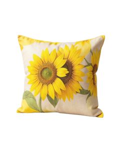 Canchola Sunflower Linen Lumbar Pillow (synthetic illustration; no displayed measurements)