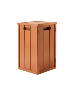 Summit Bend Closed Outdoor Storage Box - Terracotta