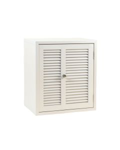 Spruce Arc Wall-Mounted Laundry Cabinet - White