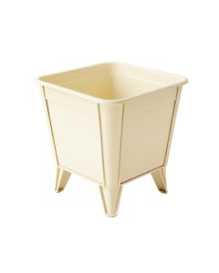 Slate Bridge Empty Raised Planter - Cream (synthetic illustration; no displayed measurements)