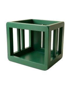 Ridge Crossing Empty Furniture-Style Pet Crate - Green (synthetic illustration; no displayed measurements)