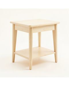 Linden Field Side Table - Ivory (synthetic illustration; no displayed measurements)