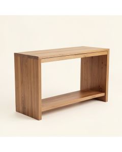 Zenor Solid Wood Console Table (synthetic illustration; no displayed measurements)
