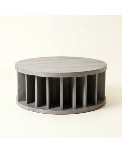 Elm Dale Shoe Storage Bench - Gray (synthetic illustration; no displayed measurements)
