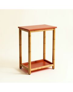 Slate Crest Freestanding Laundry Folding Counter - Terracotta (synthetic illustration; no displayed measurements)