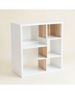 Stone Brook Desktop Shelving Unit - White (synthetic illustration; no displayed measurements)