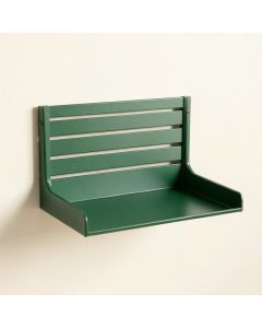 Lake Crossing Wall-Mounted Entryway Organizer Shelf - Green (synthetic illustration; no displayed measurements)