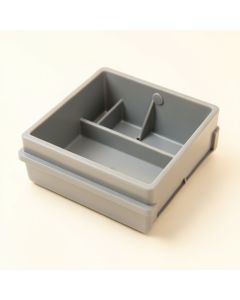 Birch Bridge Empty Pantry Drawer Organizer Insert - Gray (synthetic illustration; no displayed measurements)