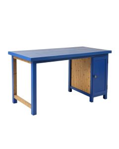 Vale Bridge Empty Workshop Workbench - Blue (synthetic illustration; no displayed measurements)