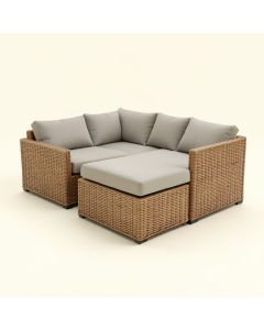 Kennison Patio Sectional With Cushions (synthetic illustration; no displayed measurements)