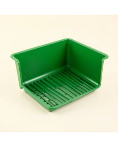 Ash Bluff Empty Under-Desk Cable Tray - Green (synthetic illustration; no displayed measurements)