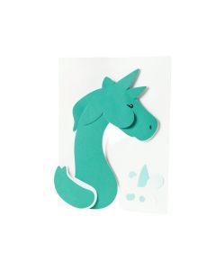 Little Arrow Design Co Unicorn Pool Float Paper Print