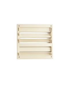 Slate Dale Empty Wall-Mounted Tool Organizer Panel - Ivory