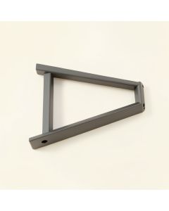 Two Rails Anchor Hanger Roller Sliding Standard Single Track Barn Door Hardware Kit (synthetic illustration; no displayed measurements)