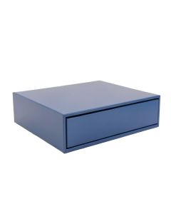 Cedar Crest Desktop Monitor Riser - Blue (synthetic illustration; no displayed measurements)
