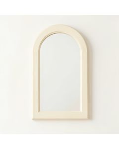 Cove Bluff Framed Wall Mirror - Cream (synthetic illustration; no displayed measurements)