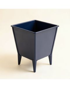 Bay Bridge Empty Raised Planter - Navy (synthetic illustration; no displayed measurements)