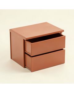 Cliff Dale Under-Desk Drawer Unit - Terracotta (synthetic illustration; no displayed measurements)