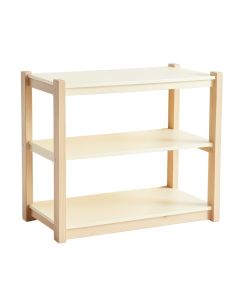 Rowan Brook Empty Seed-Starting Shelving Unit Without Lights - Cream