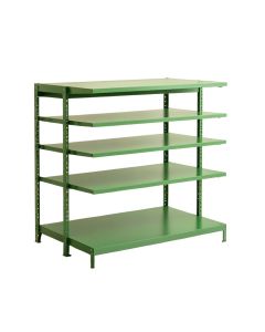 Ash Bridge Desktop Shelving Unit - Green (synthetic illustration; no displayed measurements)