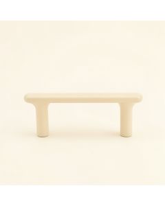 Dawn Bend Cabinet Handle Without Packaging - Ivory (synthetic illustration; no displayed measurements)
