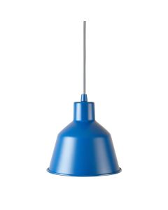 Briar Crest Pendant Light Suspended From One Plain Cable - Blue (synthetic illustration; no displayed measurements)