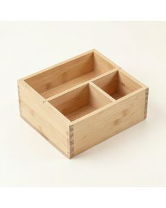 Clay Bluff Empty Coffee-Station Organizer - Beige (synthetic illustration; no displayed measurements)