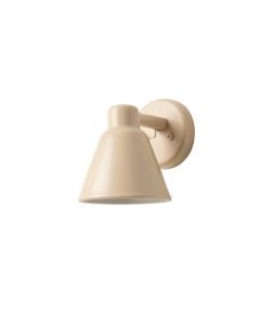 Hill Bridge Wall Sconce Mounted On A Plain Wall - Beige (synthetic illustration; no displayed measurements)