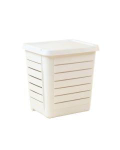 Shore Bend Closed Garden Compost Bin - White (synthetic illustration; no displayed measurements)