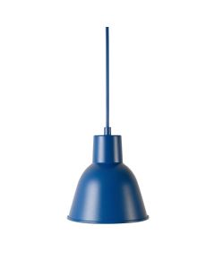 Bay Canyon Pendant Light Suspended From One Plain Cable - Blue (synthetic illustration; no displayed measurements)