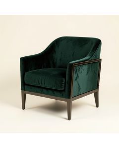 Carlene 32 '' Wide Velvet Armchair (synthetic illustration; no displayed measurements)