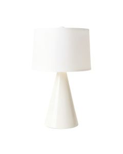 Adéla 22.5 '' White Table Lamp (synthetic illustration; no displayed measurements)