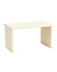 Ridge Edge Desktop Monitor Riser - Cream