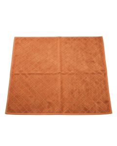 Meadow Bridge Bath Mat - Terracotta (synthetic illustration; no displayed measurements)