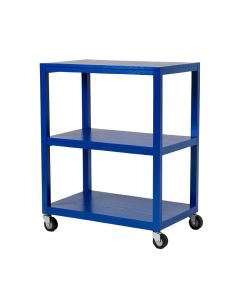 Spruce Arc Empty Rolling Workshop Cart - Blue