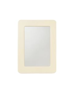 Heath Brook Framed Wall Mirror - Cream