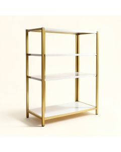 Ellert 70.7 '' H X 47.24 '' W Metal Etagere Bookcase (synthetic illustration; no displayed measurements)