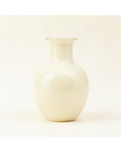 Laurel Arc Empty Decorative Vase - Ivory (synthetic illustration; no displayed measurements)