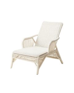 Cedar Bridge Outdoor Lounge Chair - White