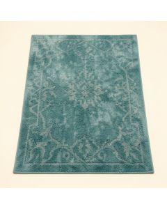 Hagerman Filigree Textured Power Loom Teal Rug (synthetic illustration; no displayed measurements)