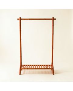 Linden Bluff Empty Garment Rack - Terracotta (synthetic illustration; no displayed measurements)