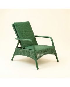 Lake Crossing Outdoor Lounge Chair - Green (synthetic illustration; no displayed measurements)