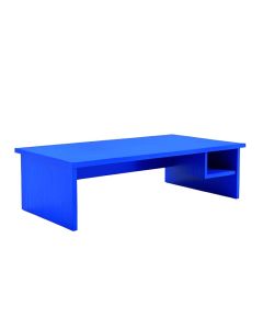 Vale Falls Desktop Monitor Riser - Blue (synthetic illustration; no displayed measurements)