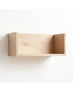 Cedar Crossing Wall-Mounted Shelf - Beige (synthetic illustration; no displayed measurements)